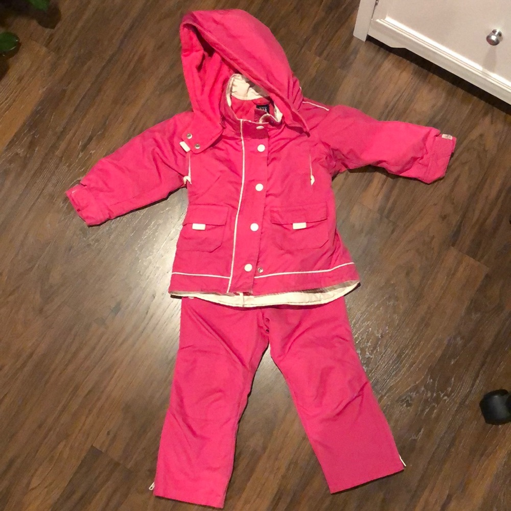 Toddler girls snow suit